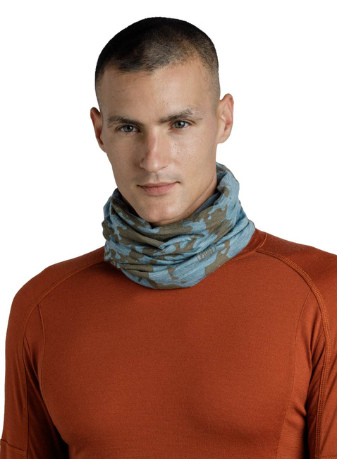 Chusta wielofunkcyjna Buff Merino Lightweight Neckwear Prints - usty multi