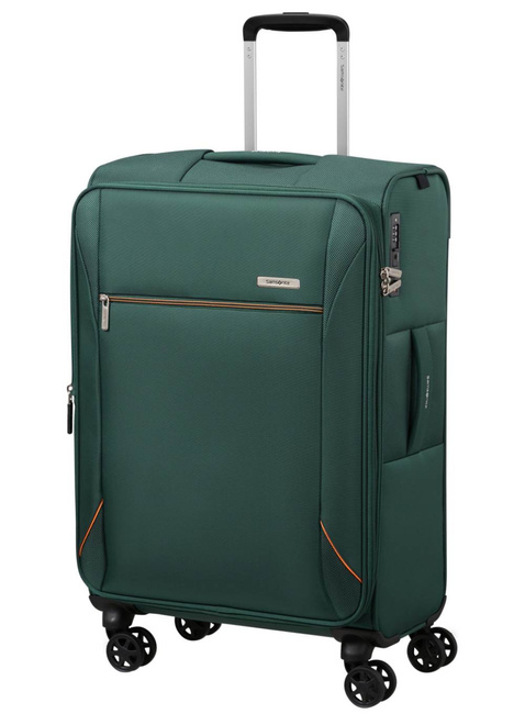 Walizka średnia poszerzana Samsonite Base Breeze - dark green