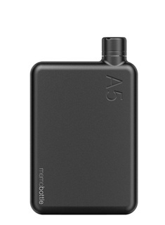Butelka na wodę Memobottle Stainless Steel A5 1080 ml - black