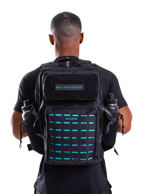 Plecak sportowy Built For Athletes Hero Large Backpack 45 l - black / aqua