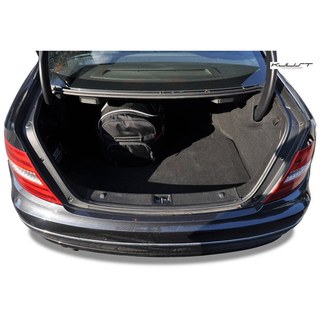 MERCEDES-BENZ C COUPE 2011-2014 TORBY DO BAGAŻNIKA 4 SZT