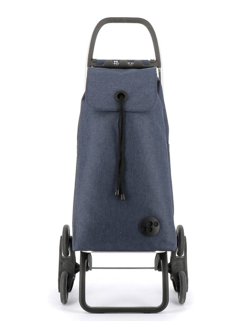 Wózek na zakupy na schody Rolser I-Max TWEED - navy blue