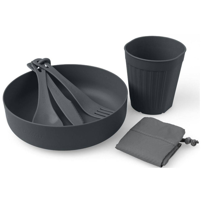 Zestaw naczyń turystycznych DeltaLight Solo Set Sea To Summit - grey