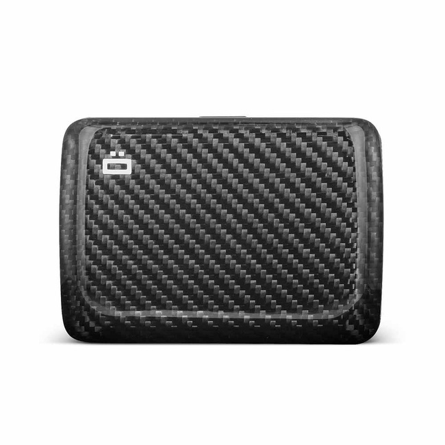 Portfel aluminiowy Ogon Design Stockholm V2 matt paint - serge carbon fiber