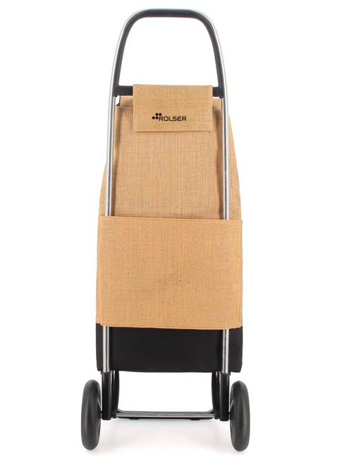 Wózek na zakupy 2-kołowy Rolser I-Max Yute Bi 2 Wheels - natural / black