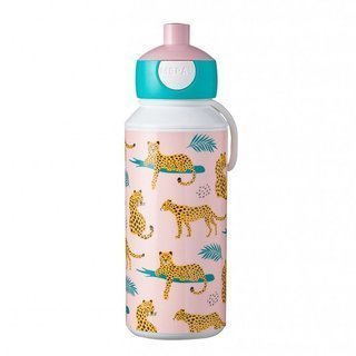 Butelka na napoje Campus pop-up 400 ml Mepal - leopard