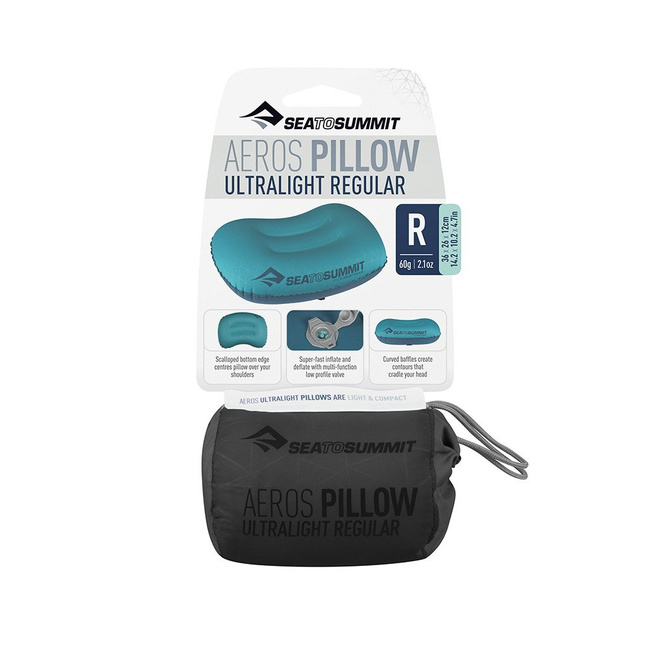Poduszka Sea to Summit Aeros Pillow Ultralight Pillow Regular - grey