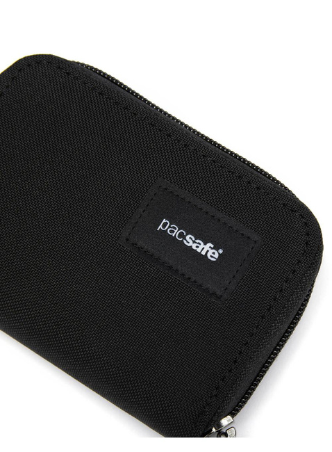Portfel antykradzieżowy Pacsafe RFIDsafe Card Wallet - jet black