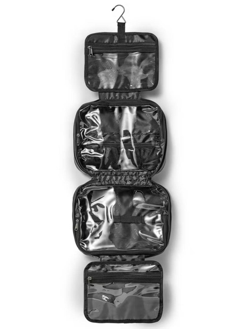 Rozkładana kosmetyczka damska Puccini Fashion - czarny