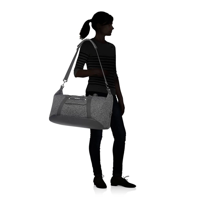 Torba podróżna na ramię Samsonite Neoknit  - melange grey