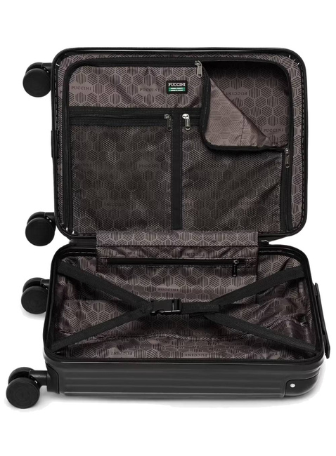 Walizka kabinowa Puccini Dallas - czarny