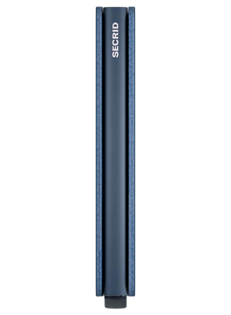 Mały portfel RFID Secrid Crisple Slimwallet - navy