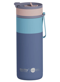 Butelka termiczna Asobu Aspen Bottle 0,6 l - pastel blue