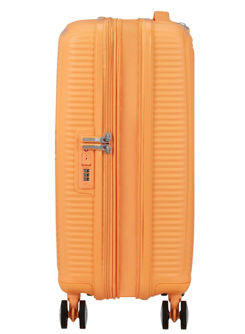 Walizka mała American Tourister Soundbox EXP - papaya pop
