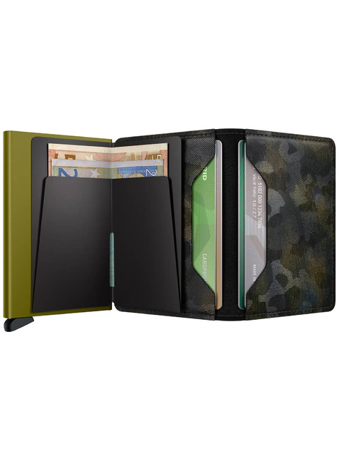 Portfel RFID Secrid Slimwallet Jungle - moss