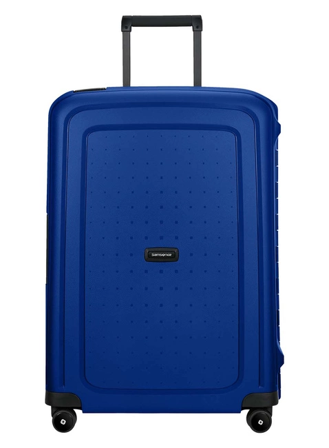 Walizka średnia twarda Samsonite S'Cure - cool blue / black