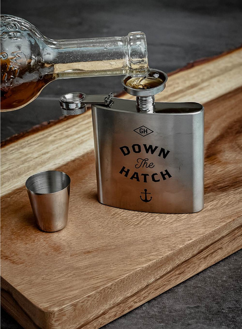 Zestaw z piersiówką Gentlemen's Hardware Hip Flask Set