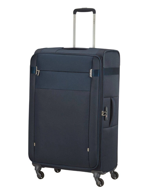 Walizka duża poszerzana Samsonite CityBeat - navy blue