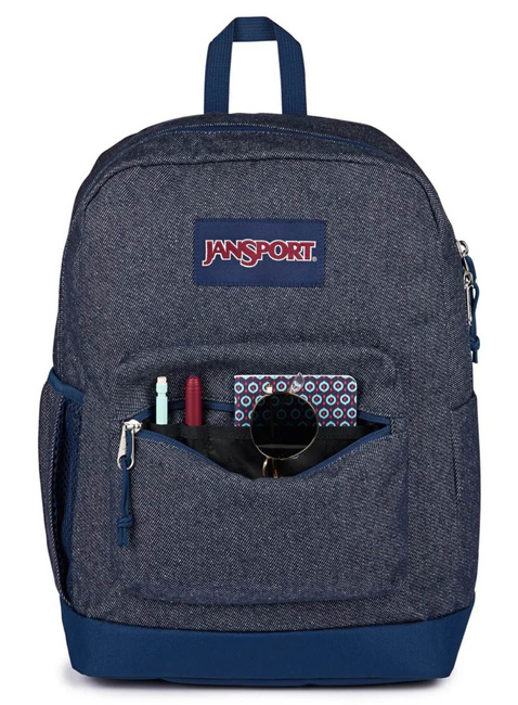 Plecak miejski JanSport Cross Town Plus Remix - indigo denim