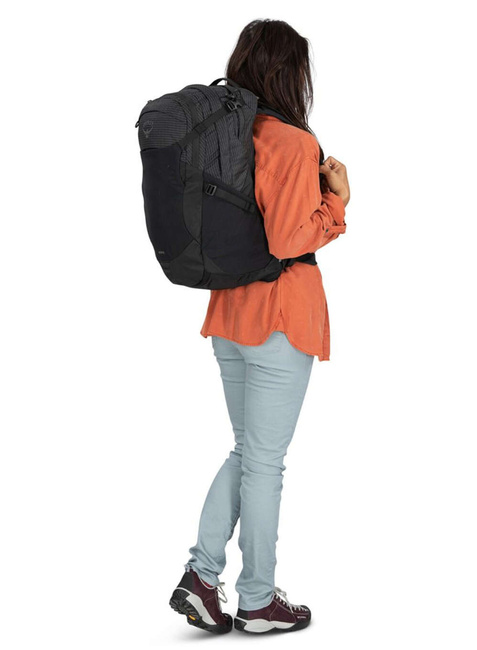 Plecak turystyczny Osprey Tropos 32 - sawdust tan raisin red