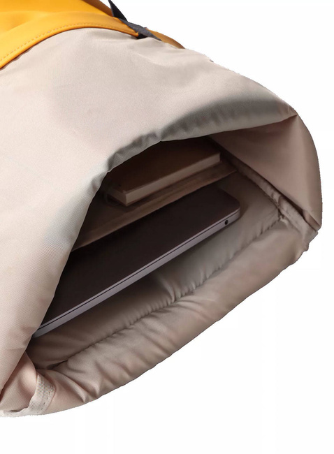 Plecak The North Face Commuter Roll-Top - summit gold / tnf black