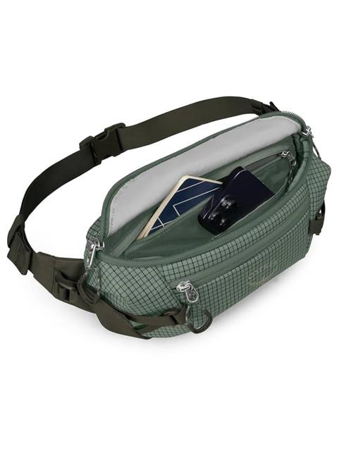 Torba biodrowa Osprey Transporter™ Waist Pack - pine leaf