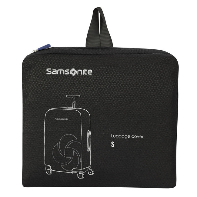 Pokrowiec na walizkę Samsonite Global Ta Foldable Luggage Cover S - black