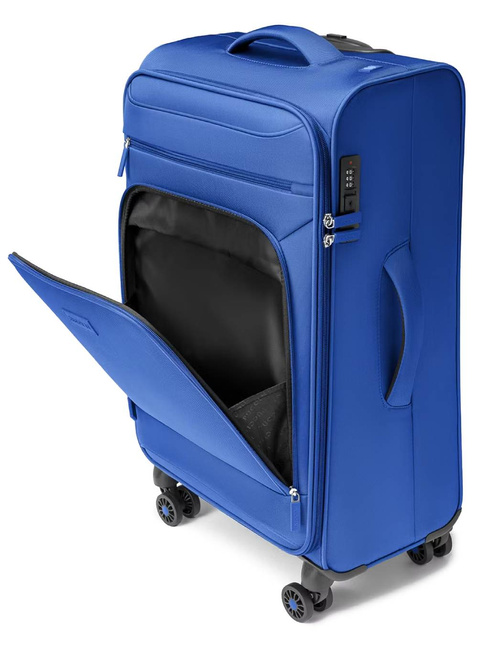 Walizka średnia Puccini Kos - niebieski