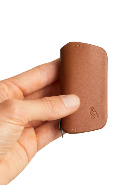 Skórzane etui na klucze Bellroy Key Cover (third edition) - caramel