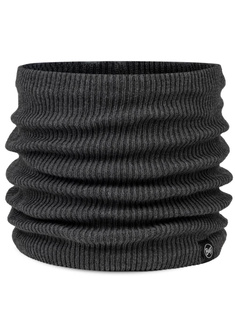 Szal komin Buff Knitted & Fleece Neck Warmer - renvi grey heather