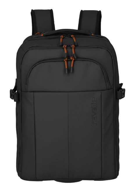 Plecak na kółkach Travelite Briize Trolley / Backpack L - black