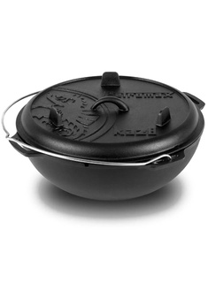 Kociołek żeliwny Petromax Kazan 8 l - black