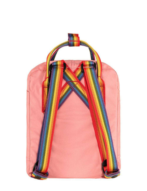 Plecak Fjallraven Kanken Mini Rainbow - pink / rainbow pattern
