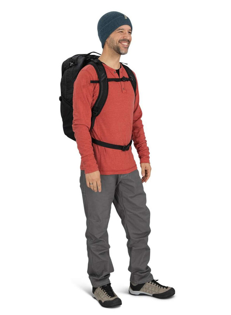 Plecak turystyczny Osprey Tropos 32 - sawdust tan raisin red