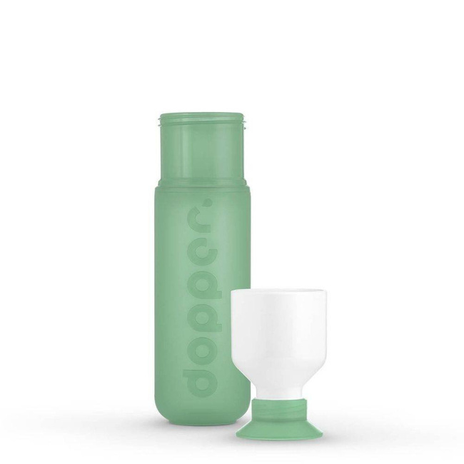 Wielorazowa butelka podróżna Dopper Original 450 ml - moody mint