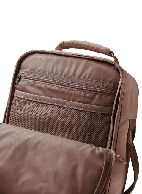 Plecak podróżny kabinowy Puccini Jetzy - brązowy