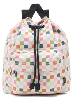 Plecak miejski mały Vans Seeker Mini - rose smoke checkerboard