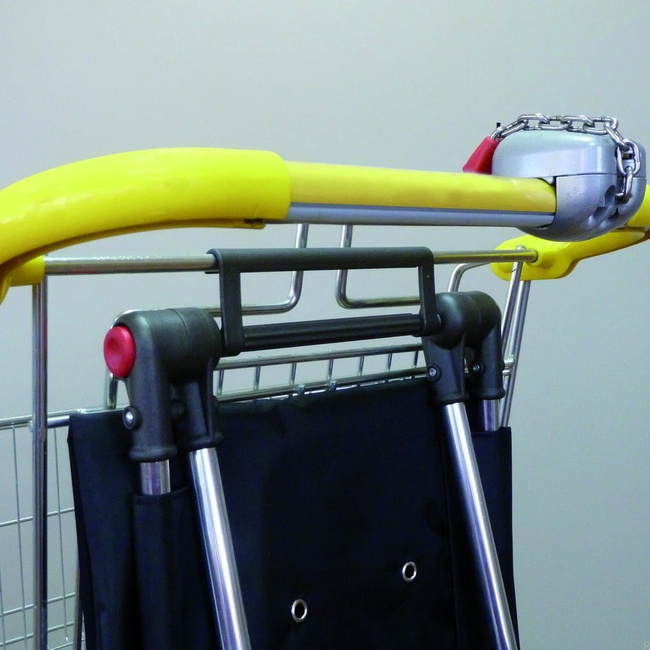 Wózek na zakupy z duzymi kołami Rolser I-Max Logic RSG - nitt oro 