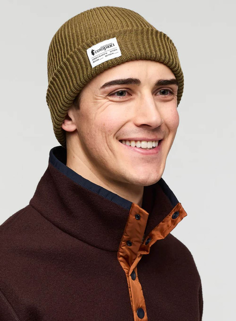 Czapka zimowa Cotopaxi Wharf Beanie Cotopaxi Patch - live oak