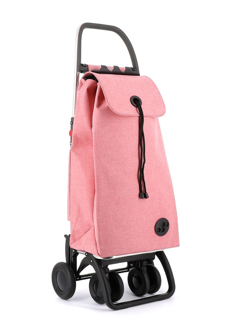 Wózek na zakupy składany Rolser I-MAX TWEED - coral