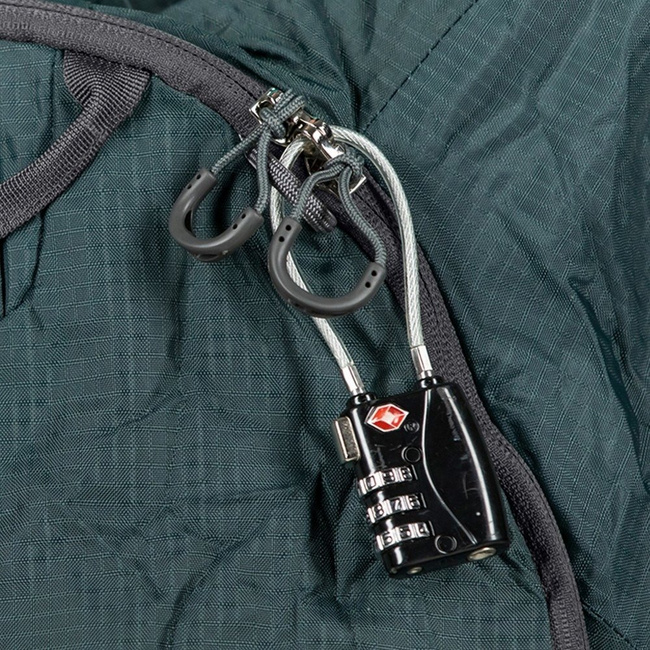 Damski plecak podróżny Osprey Fairview Trek 50 - charcoal grey