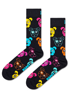 Skarpety unisex Happy Socks - black / dog