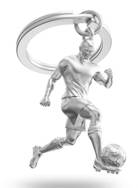 Brelok do kluczy torebki Metalmorphose - piłkarz grający