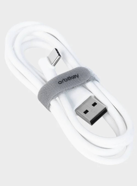 Opaski do kabli Orbitkey Reusable Cable Tie 6 szt - ash