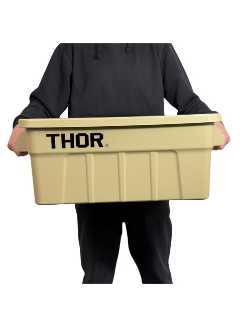 Kontener z pokrywą do przechowywania THOR Tote Box 53 L - candied ginger