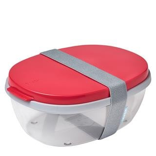 Pojemnik na sałatki 1,9 l Ellipse Mepal - nordic red