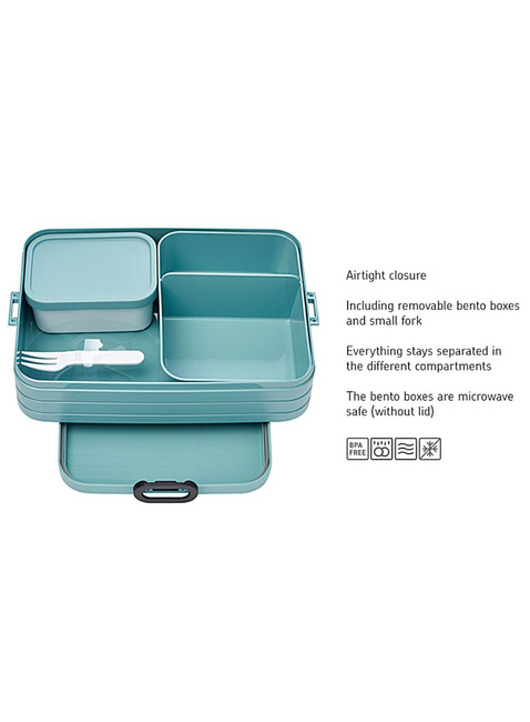 Pojemnik lunchbox Mepal bento Take a Break large - nordic blue new
