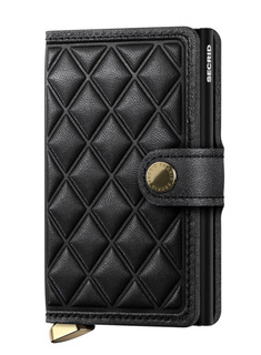 Portfel RFID Secrid Premium Miniwallet Emboss Diamond+ - black