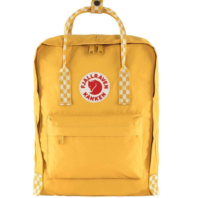 Plecak Fjallraven Kanken - ochre/chess pattern
