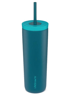 Izolowany kubek z filtrem LifeStraw Go Tumbler 0,5 l - laguna teal
